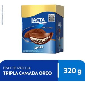 Ovo De Páscoa Tripla Camada Oreo 320g Lacta