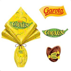 Ovo De Páscoa Caribe Garoto Sabor Banana Lançamento