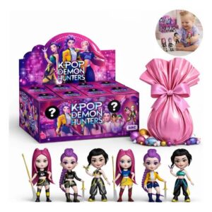 Kit Ovo De Pascoa + Boneca K-pop Surpresa Demon Hunters